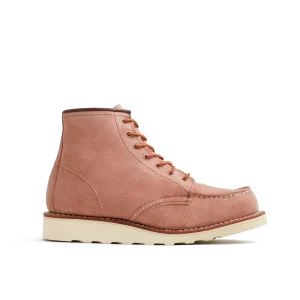 Classic Moc&reg;  Women's Short Boot in Dusty Rose Abilene Leather