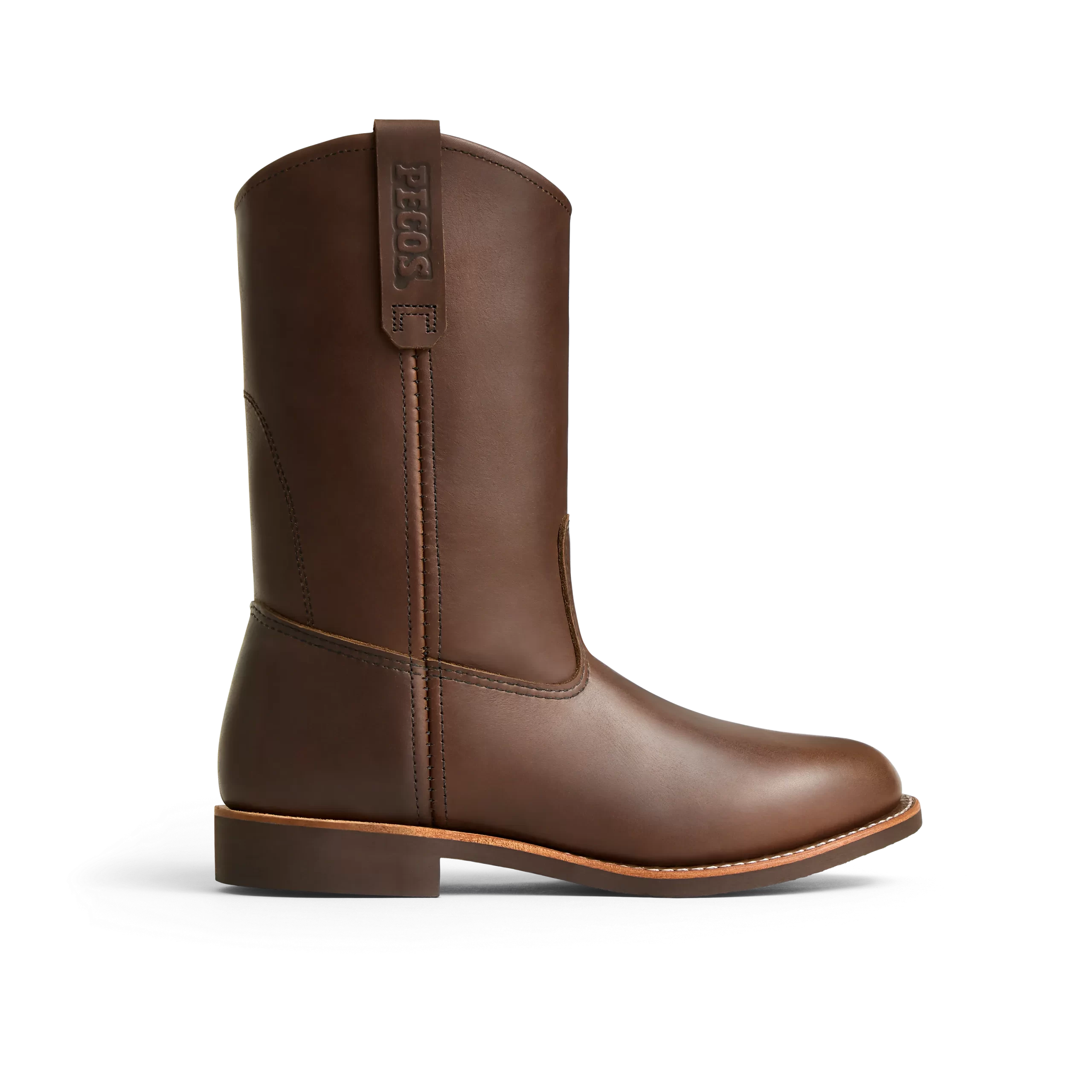 NailSeat Men's 11-inch Soft Toe Pull-On Boot