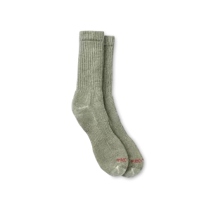 Full Crew Socks  Unisex Full Crew Socks in Olive