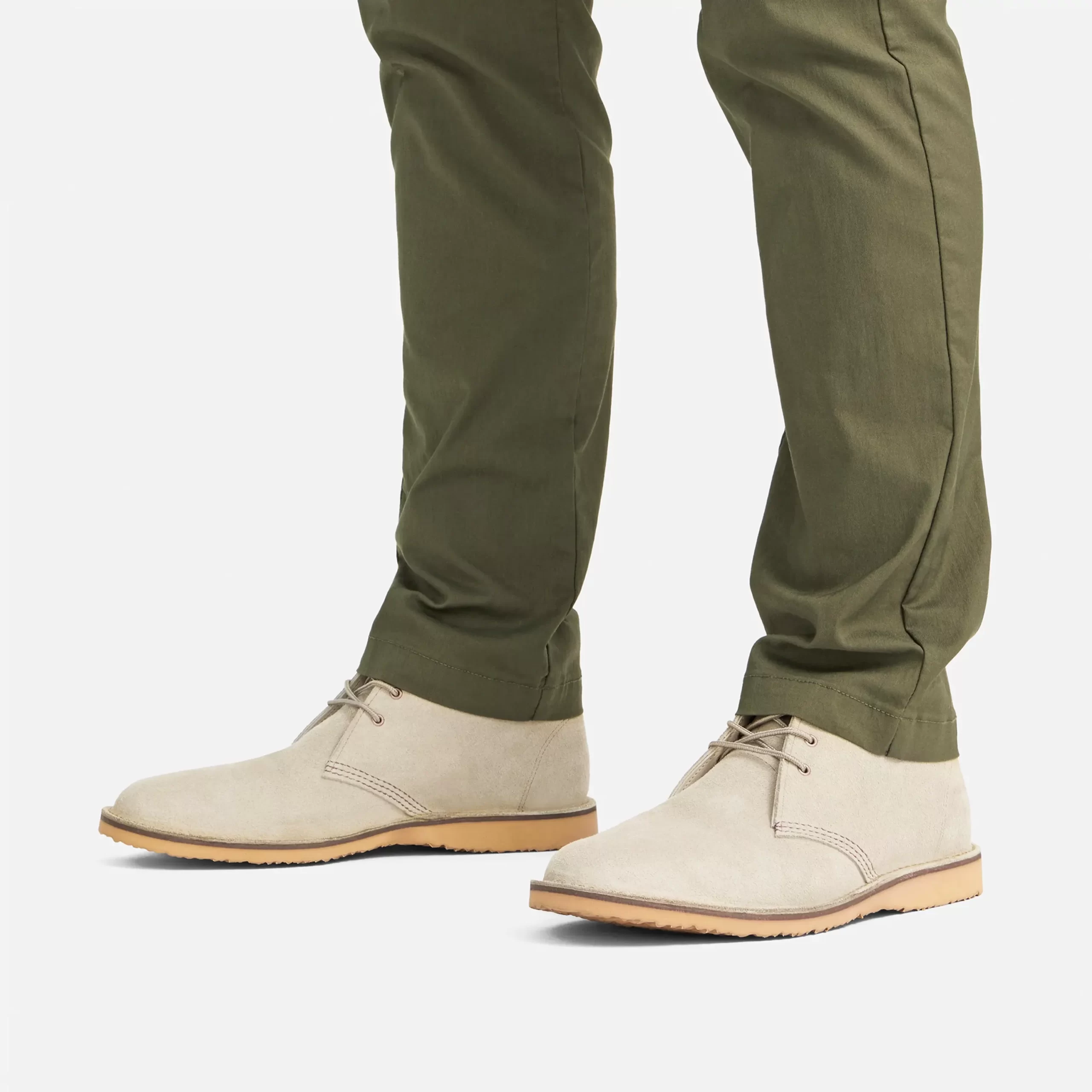 Weekender Chukka  Men's Chukka in White Sand Mohave Leather - Image 2