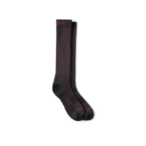 Western Boot Over-the-Calf  Unisex Western Work Sock in Brown