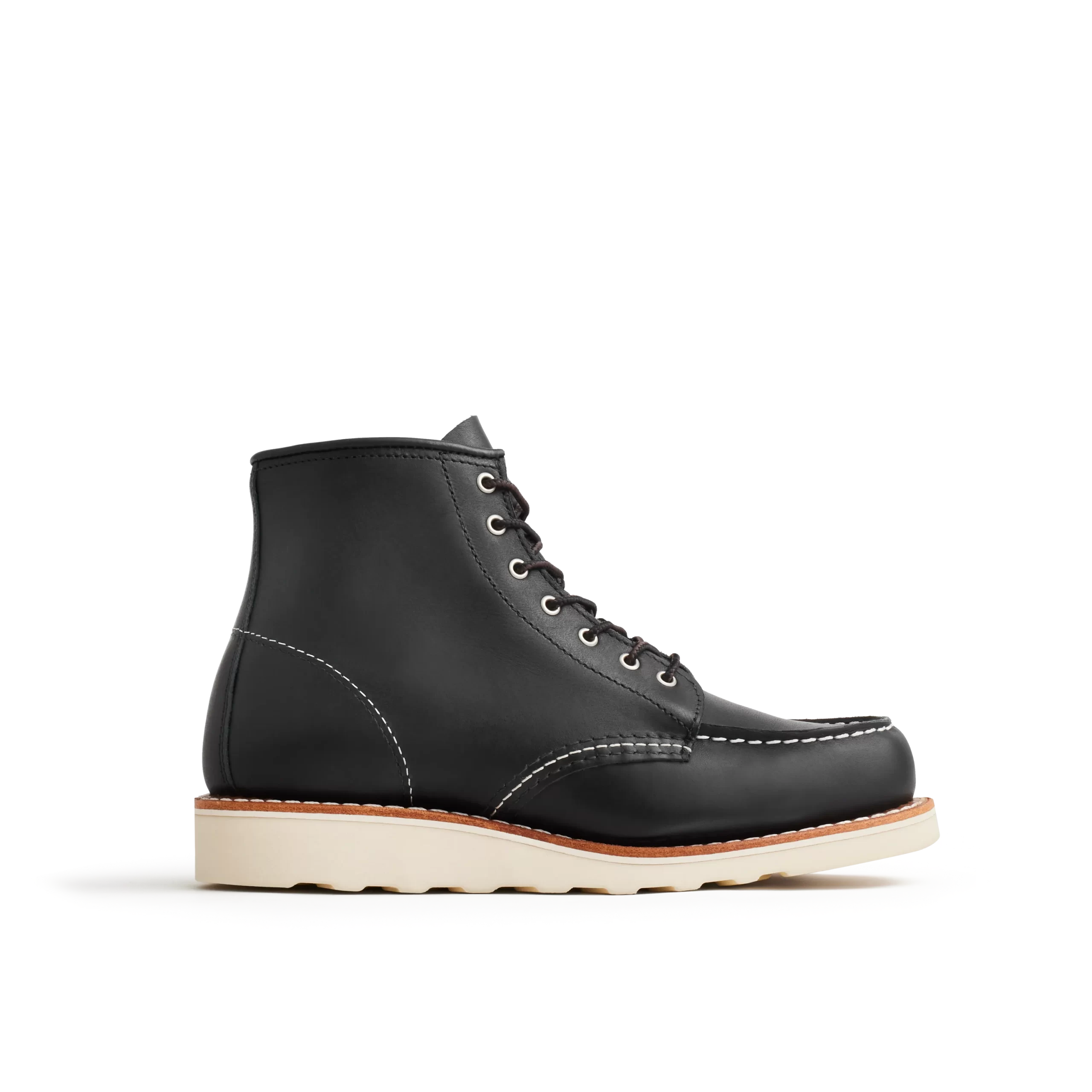 Classic Moc® Women's Short Boot in Black Boundary Leather