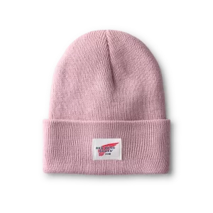 Kids Cuffed Beanie Hat  Unisex Kids Cuffed Beanie Hat in Pale Rose