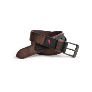 Heavy Duty Work Leather Belt  Men's Leather Belt in Brown