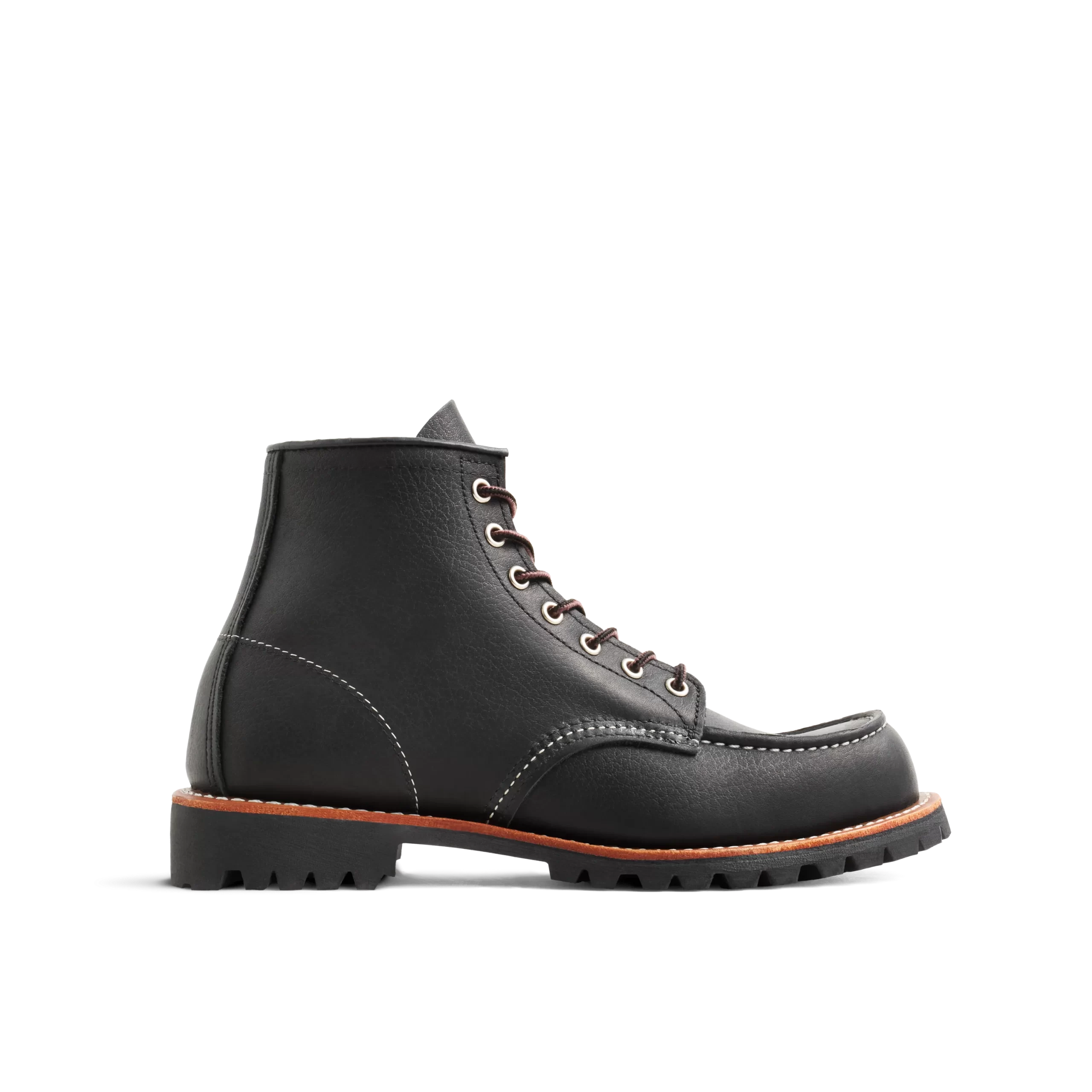 Roughneck  Men's Roughneck in Black Oil Slick Leather