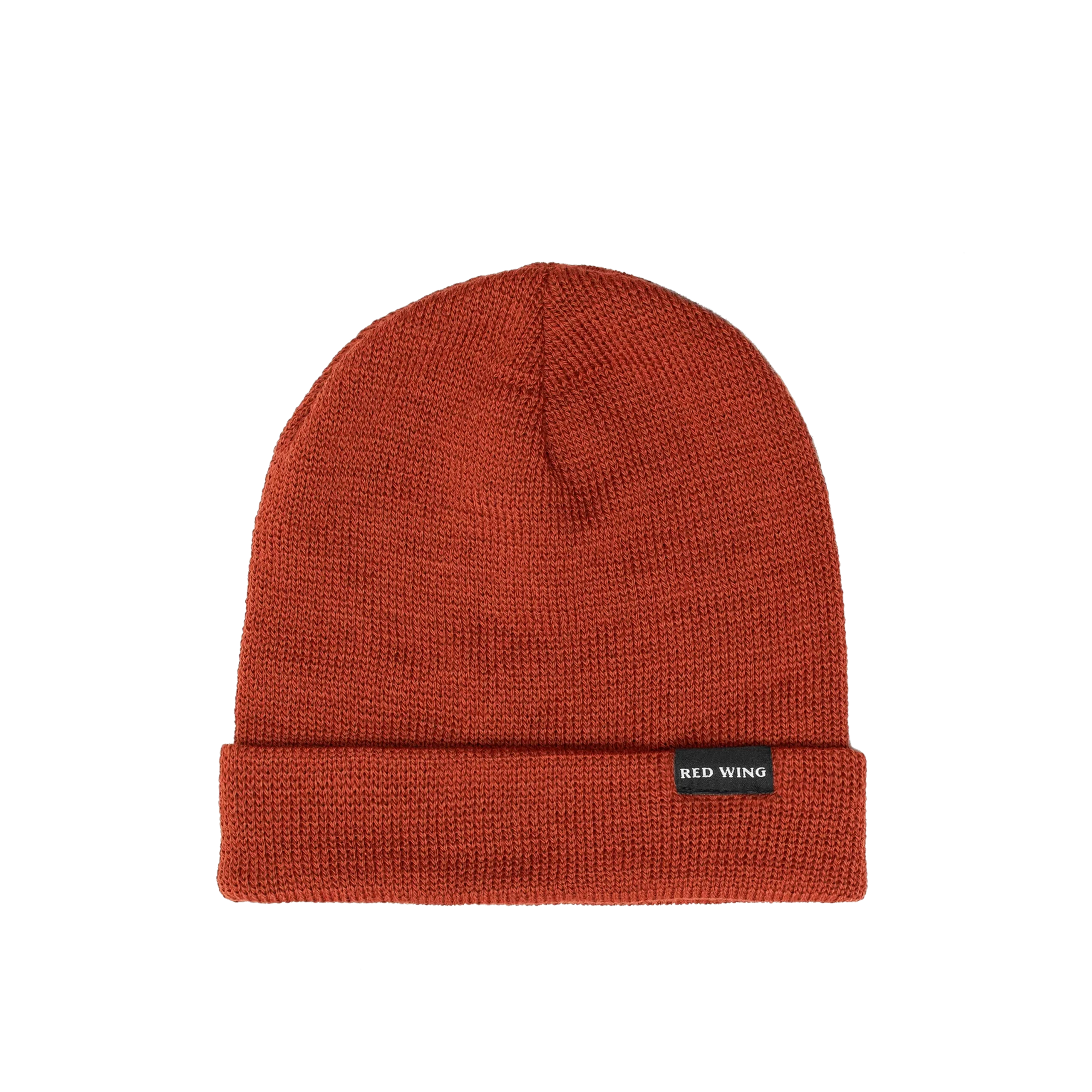 Shaniko Wool Jersey Hat Unisex Wool Hat in Rust