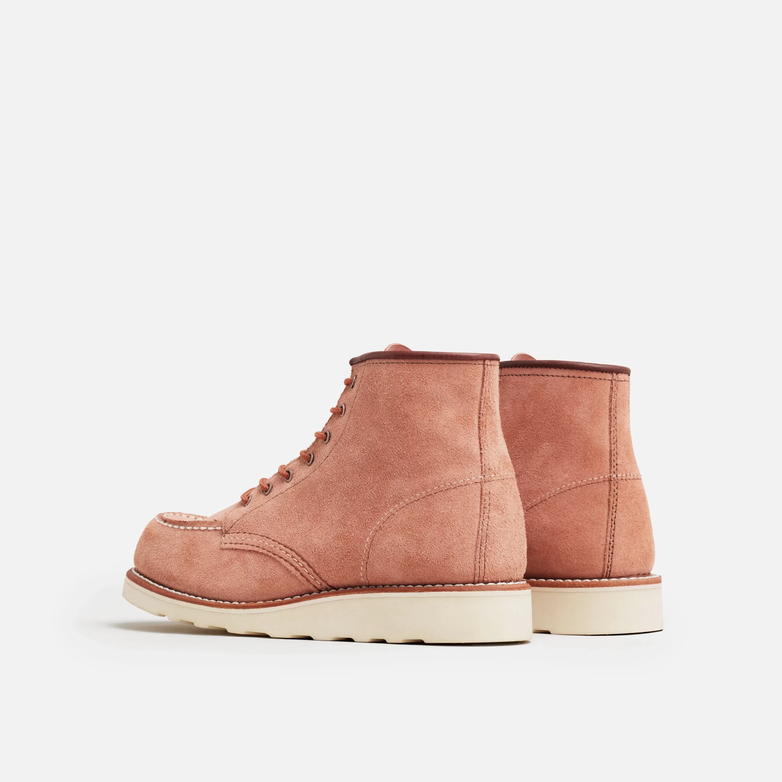 Classic Moc&reg;  Women's Short Boot in Dusty Rose Abilene Leather - Image 4