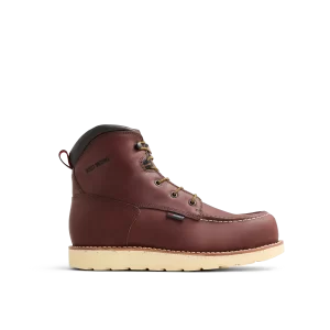 Traction Tred  Men's 6-inch Waterproof Soft Toe Boot