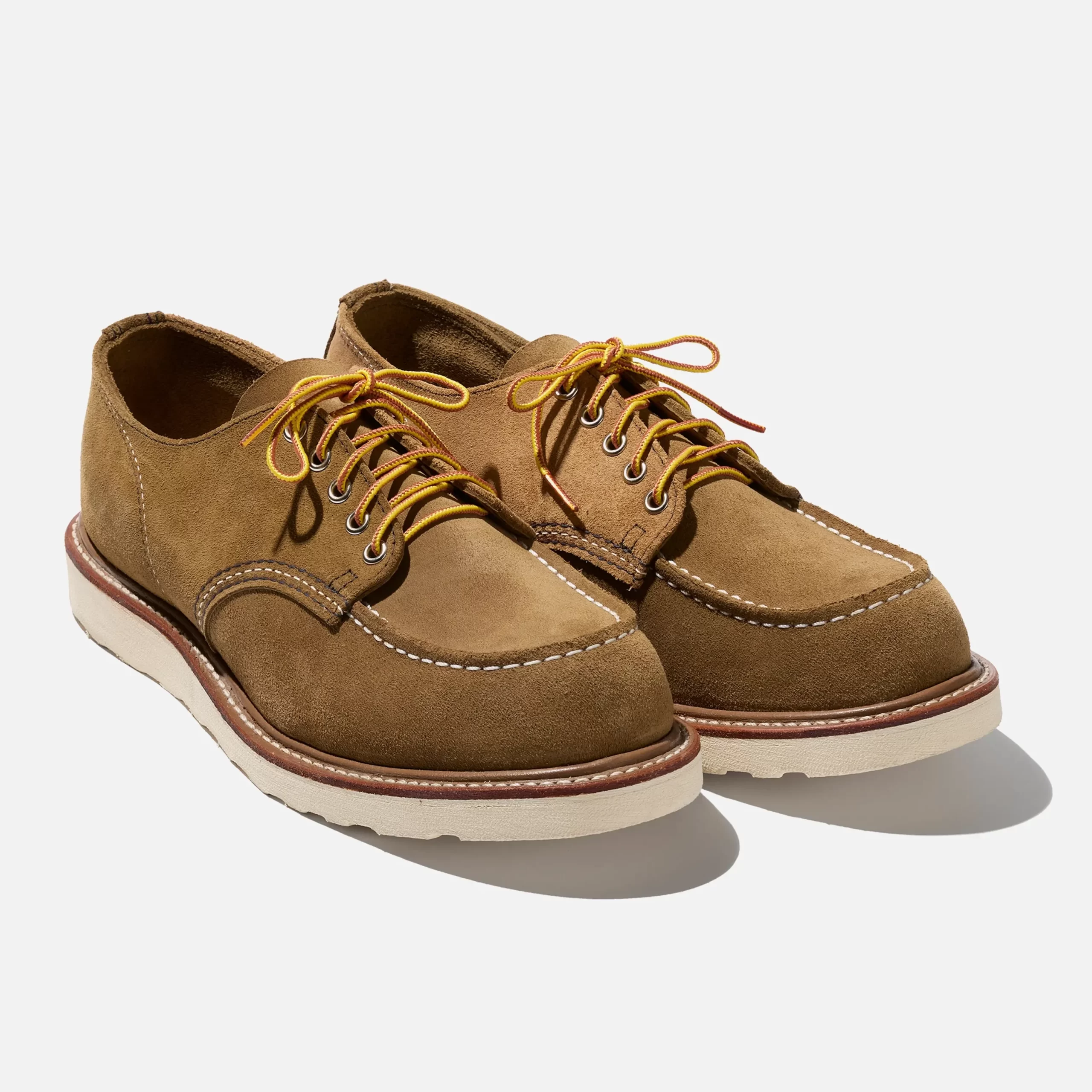 Engineered Garments Shop Moc Oxford  Men's Oxford in Camel Multi Leather - Image 2