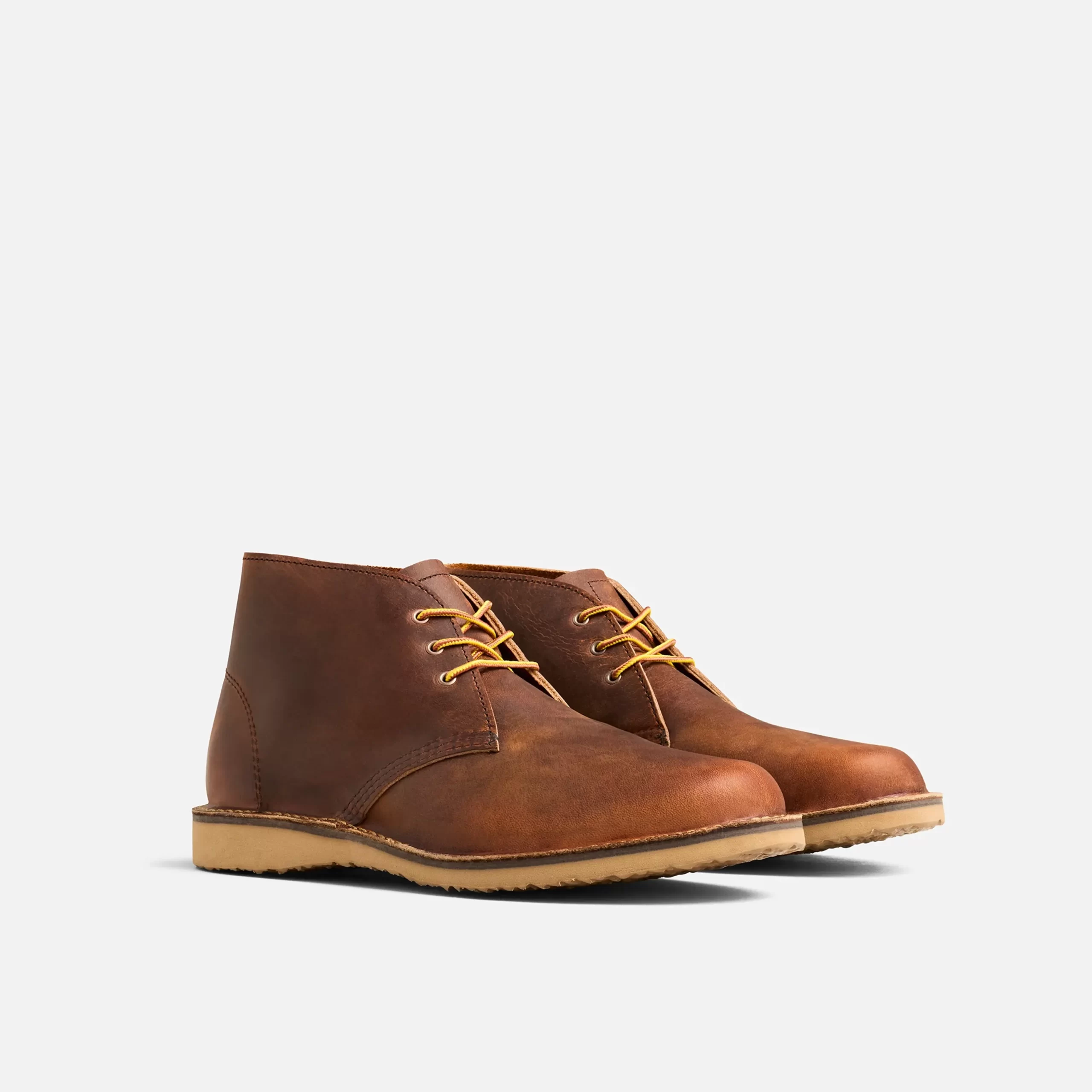 Weekender Chukka  Men's Chukka in Copper Rough & Tough Leather - Image 2
