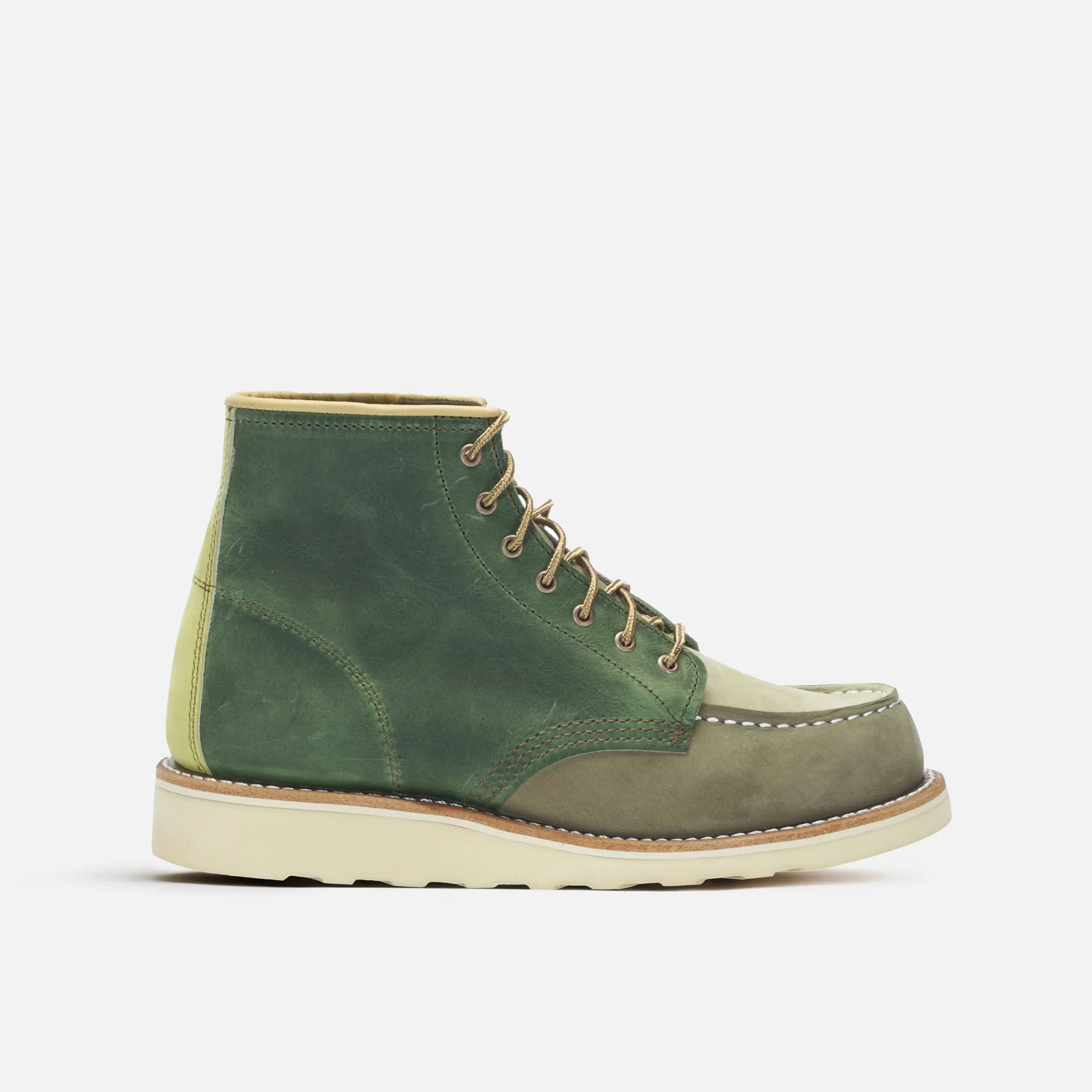 Classic Moc&reg; & THE GREAT.  Women's Short Boot in Multi Army